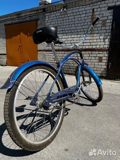 Велосипед electra cruiser синий