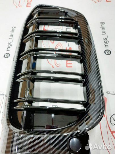 Решетка радиатора BMW 3 Series G20 Под карбон M3
