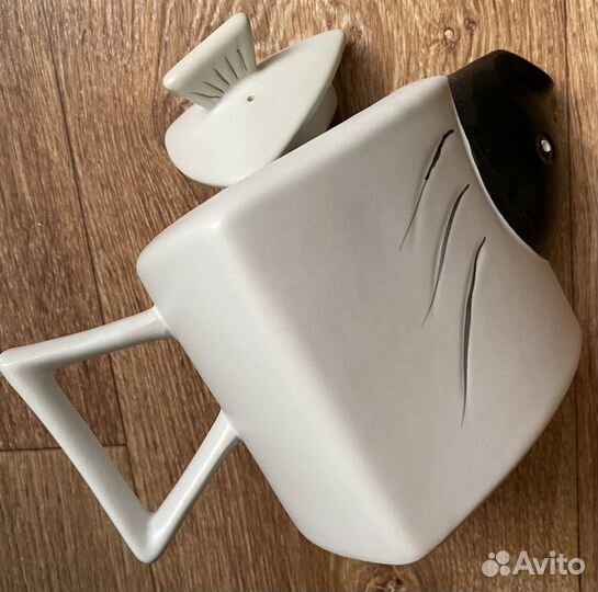 Новый необычный треугольный заварочный чайник-рыба