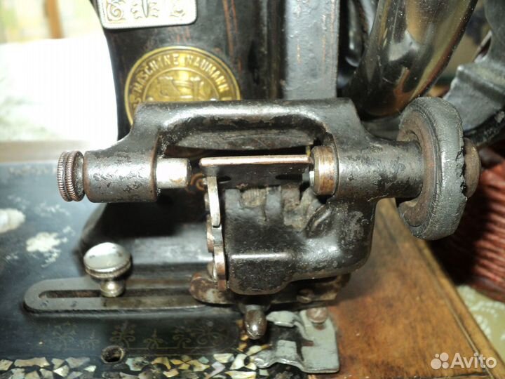 Старинная швейная машина Поповка