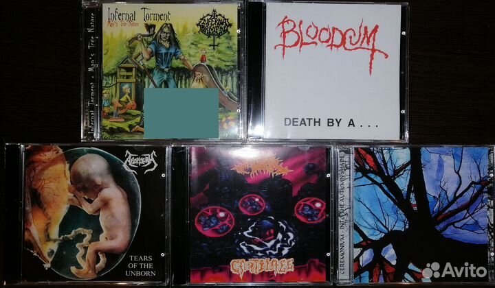 Сд диски, CD, Тяжелая музыка, Металл