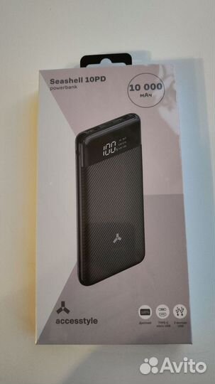 Пауэрбанк Accesstyle, модель Seashell 10PD
