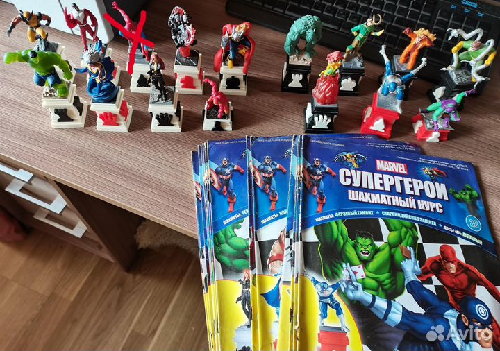 Шахматы супергерои Marvel Deagostini