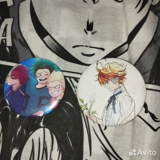 Значки аниме