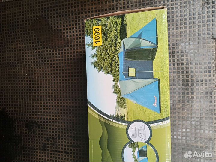 Палатка туристическая 4 местная с тамбуром