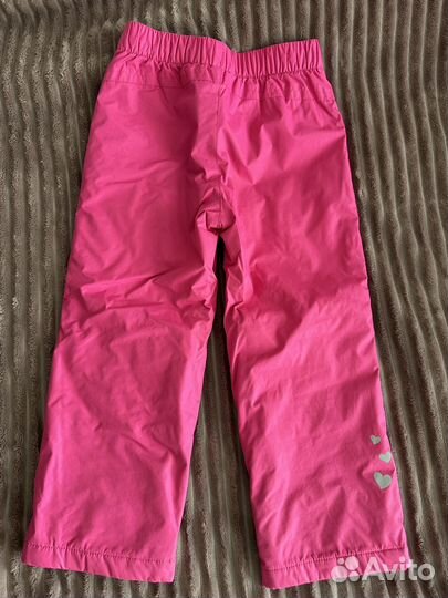 Брюки демисезонные для девочки 110