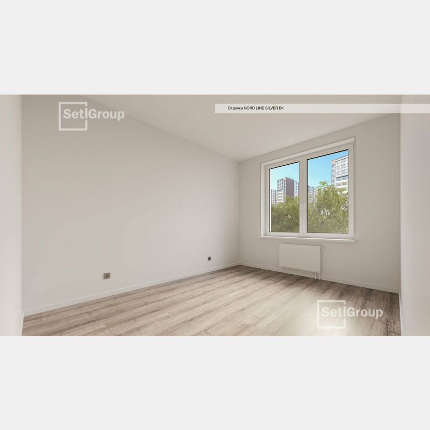 2-к. квартира, 61,6 м², 2/12 эт.