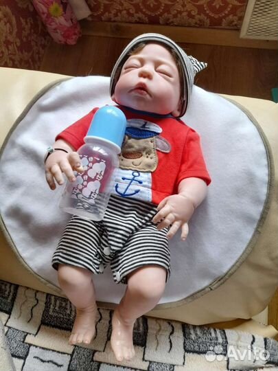 Кукла Реборн силиконовая мальчик