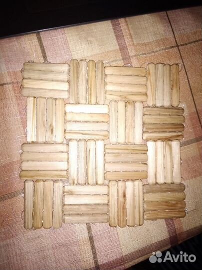 Подставка под горячее, самодельная