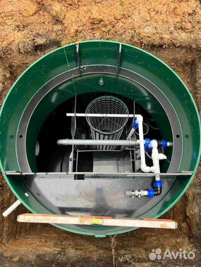 Септик установка и монтаж за 1 день под ключ Кит