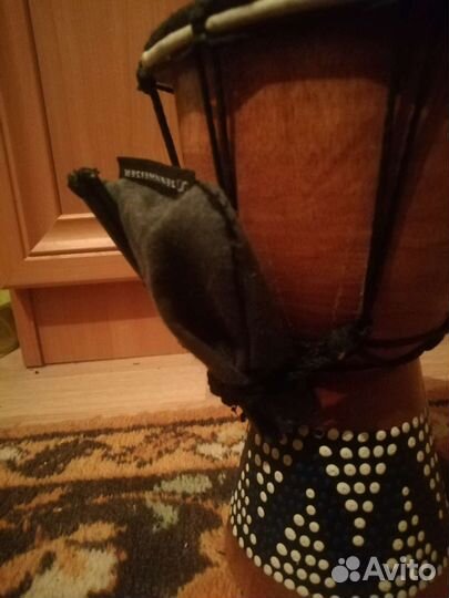 Барабан джембе. Ручная работа