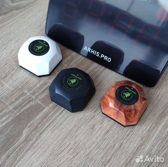 Кнопки вызова официанта модель Бургер и табло