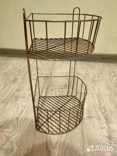 Полочка для ванной угловая