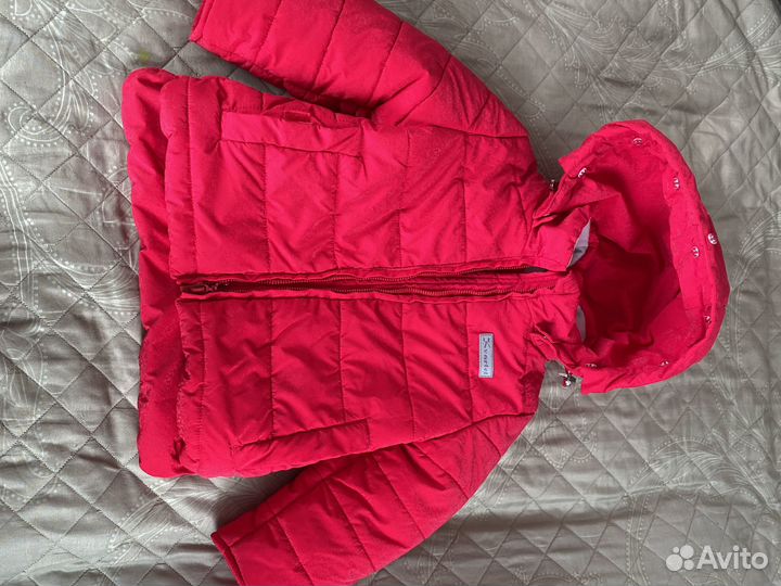 Зимний костюм для девочки 92