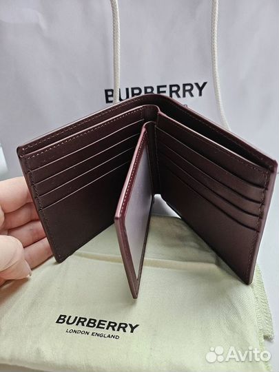 Мужской бумажник burberry оригинал