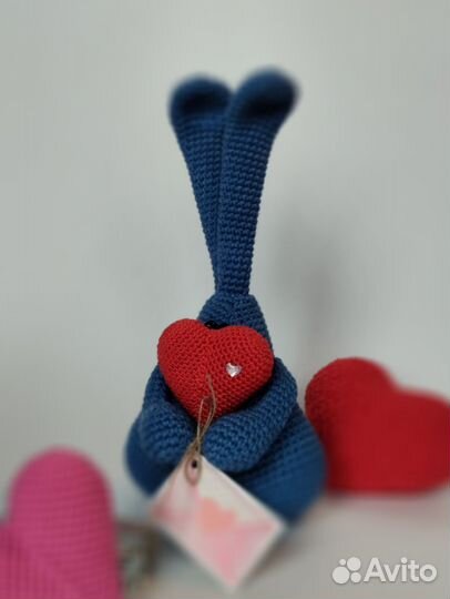 Заяц. Вязаная игрушка