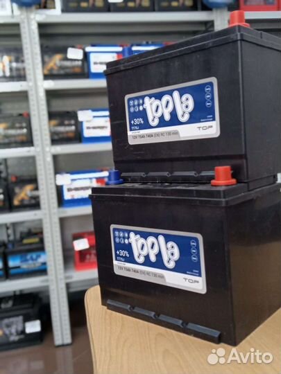 Аккумулятор topla 75 ah с установкой и доставкой