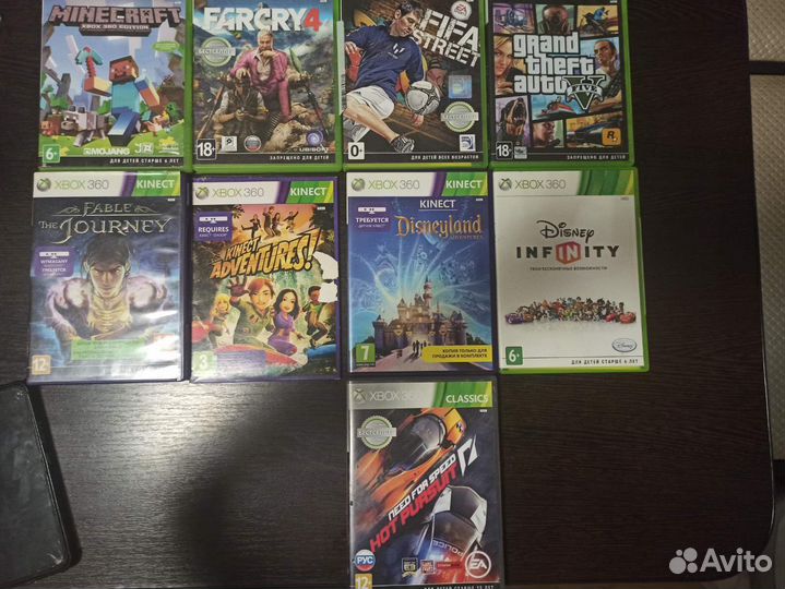 Диски xbox 360