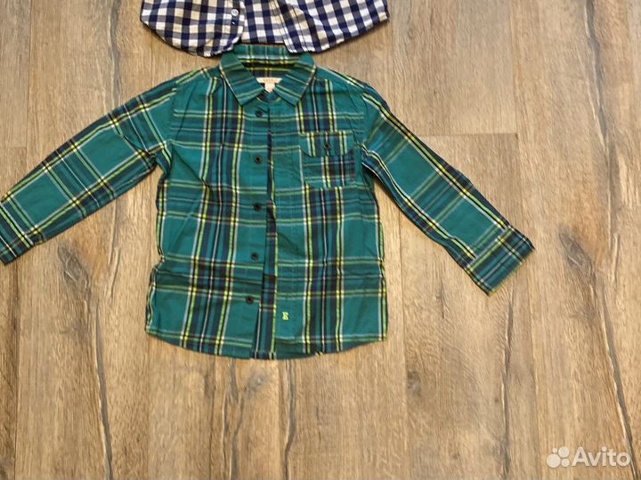 Рубашки для мальчика 4-5 лет