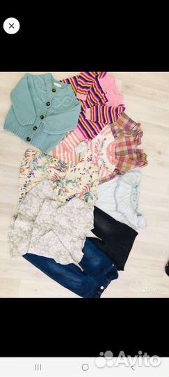Детская одежда для девочек пакетом