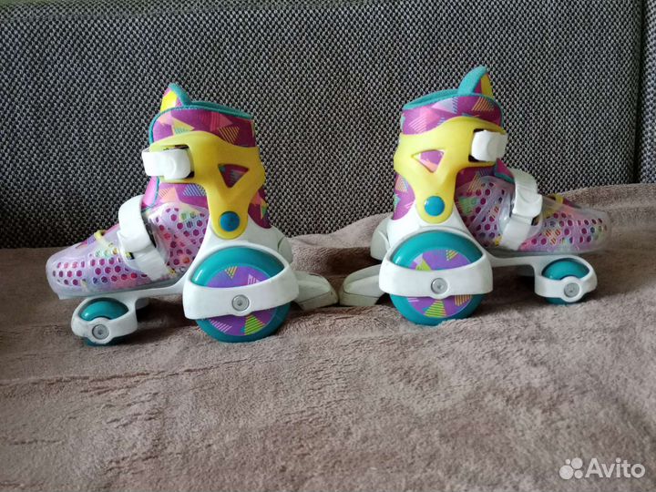 Роликовые коньки квады 26-29