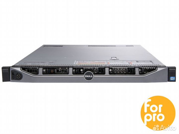 Сервер dell R620 10SFF 2xE5-2680v2 96GB, H710p