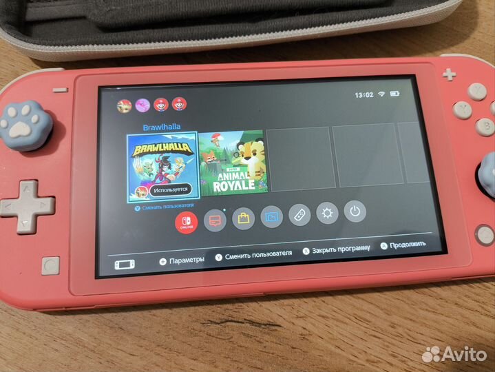 Портативная игровая приставка nintendo switch lite