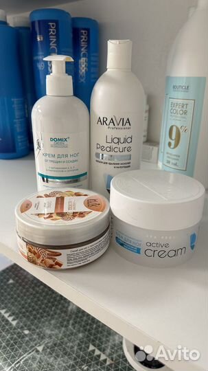 Крем скраб для ног