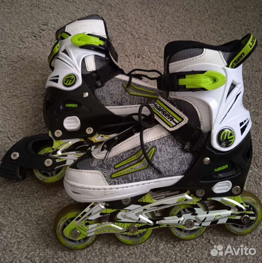 Роликовые коньки детские раздвижные