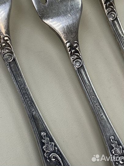 Вилки мельхиоровые кольчугино СССР