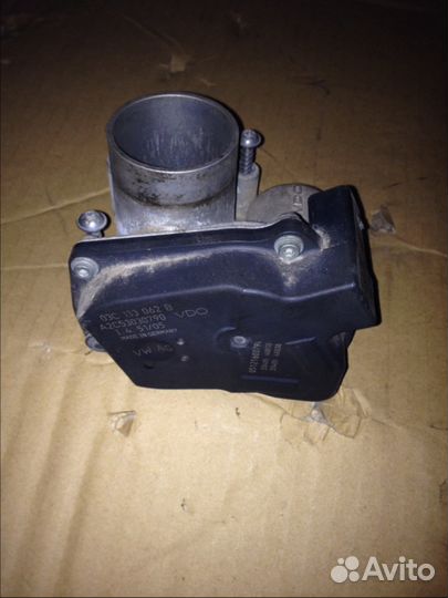 Заслонка дроссельная механическая VW Polo 1.4 BBY