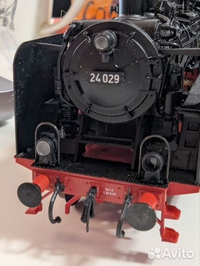 Модель паровоза Roco 62214 H0 1/87 DB 24 029