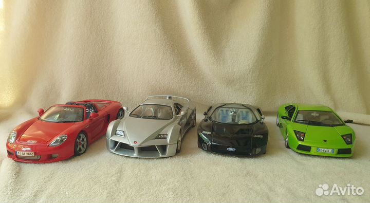 1:18 Porsche, Prima, Ford, Lamborghini