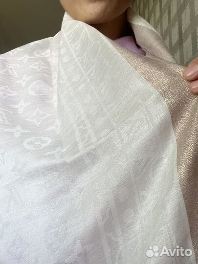 Louis vuitton палантин 180*70 см