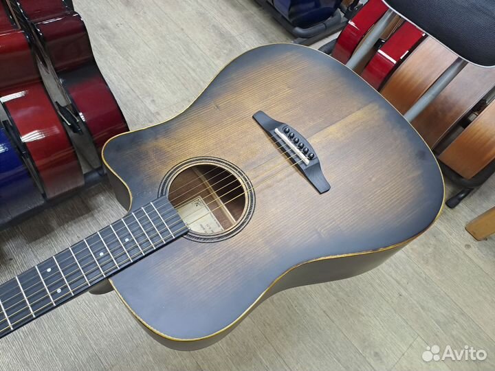 Гитара акустическая массив дредноут