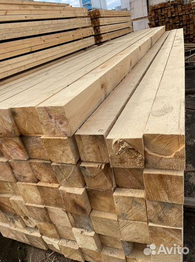 Доска обрезная 40х100х6000мм