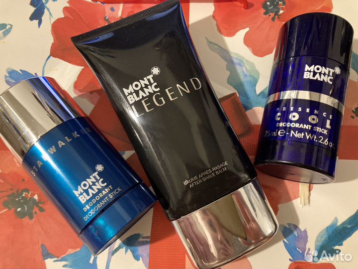 Mont Blanc дезодоранты и мужской уход