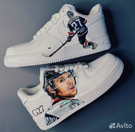 Кастомные кроссовки nike air force 1 цена договорн