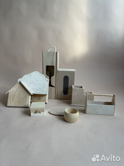 Деревянные заготовки для творчества