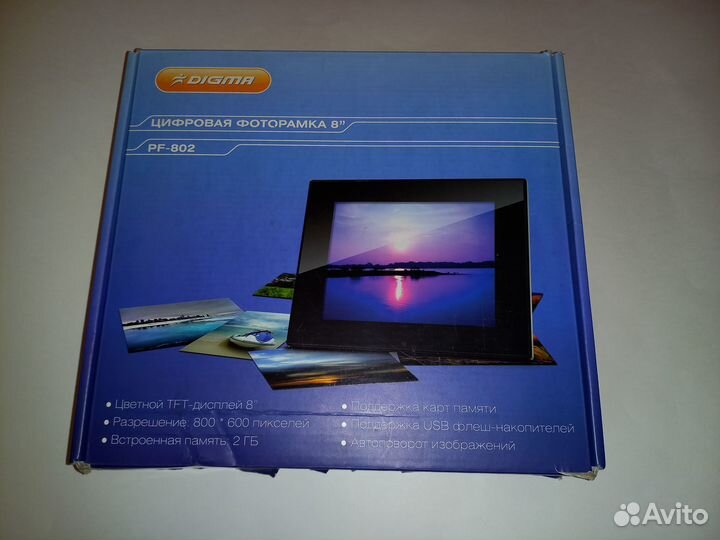 Цифровая фоторамка Digma P- 802, 8