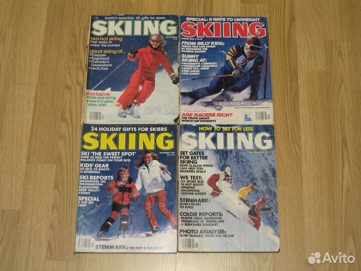 Журналы Skiing о горных лыжах