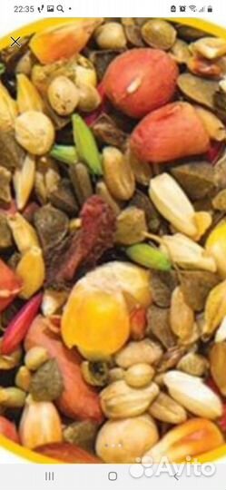 Корм для попугаев