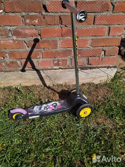 Самокат детский трехколесный бу