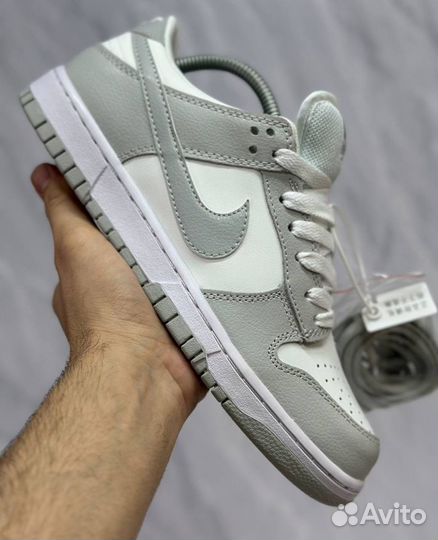 Кеды Nike Sb dunk low Grey