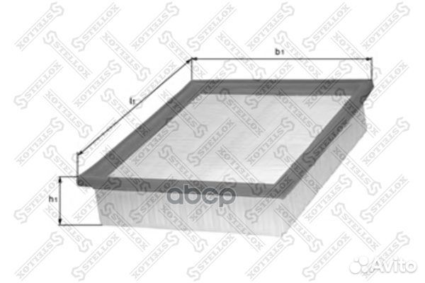 Фильтр воздушный Citroen C3/C2/Berlingo 1.1i/1