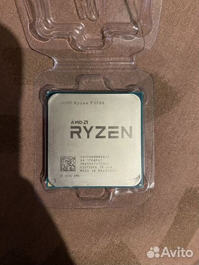 Процессор AMD Ryzen 7 1700