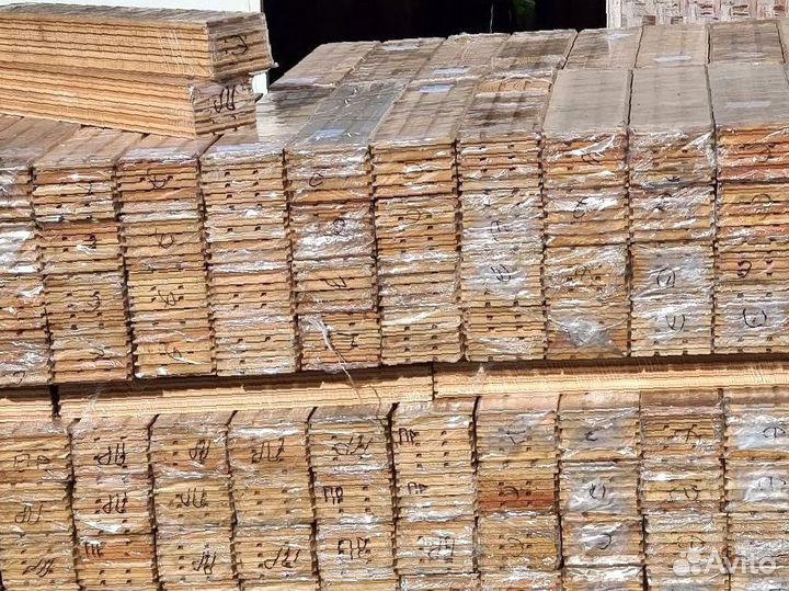 Террасная доска лиственница гладкая 28х140х4000х4