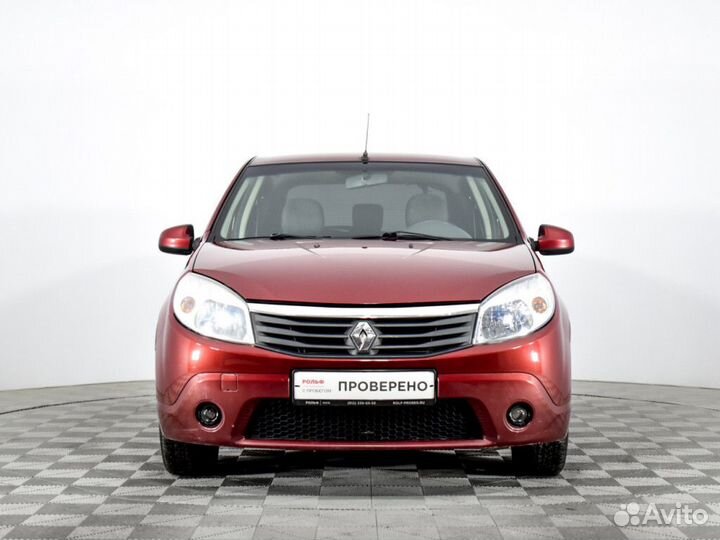 Renault Sandero 1.6 AT, 2012, 168 036 км
