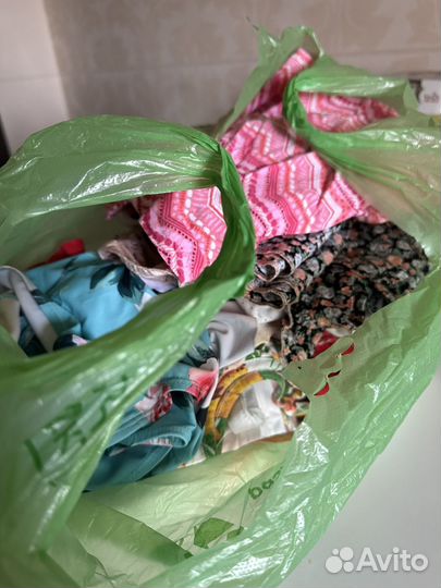 Большой пакет одежды для девочки 110-116-122