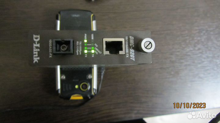 DMC-920T v.B5 медиаконвертер с 1 портом 10/100Base